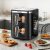 Двоен air fryer 11L XXL – фритюрник с прозорец и дигитален дисплей 2400W
