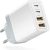 Универсален 4‑портов заряден адаптер – USB A+C, компактен дизайн, подходящ за телефони и таблети