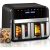 Двоен Air Fryer 9L – въздушен фритюрник с 2 зони
