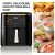 Air fryer FEIZSMILE 8L 1400W – дигитален фритюрник 6 в 1 от неръждаема стомана