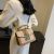 Малка дамска чанта LABOONOO – цветен блок дизайн тип тоут и crossbody
