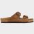 LEON LADY BROWN SUEDE | Дамски Чехли от Естествена Кожа | Анатомична Гел Стелка | Комфорт и Стил